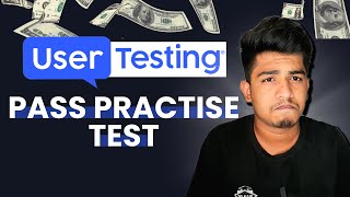 How to Pass User Testing Practice Test In Hindi  User Testing Tutorial Video [upl. by Airda]