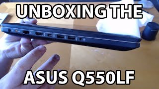 ASUS Q550LF Unboxing [upl. by Xilef]