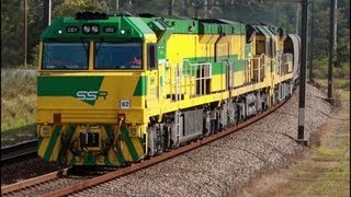 50 More Trains in 15 Minutes Compilation  Australian Trains New South Wales [upl. by Nima]