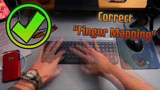 The MOST Important Factor When Typing Touch Typing Homerow Method Finger Remapping [upl. by Eikcid241]