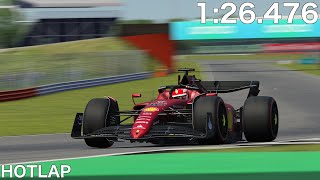 Assetto Corsa  Ferrari F175  Silverstone  HOTLAP [upl. by Ahsitak]