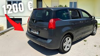 J’ACHÈTE UN PEUGEOT 5008 A 1200 € [upl. by Frederique]