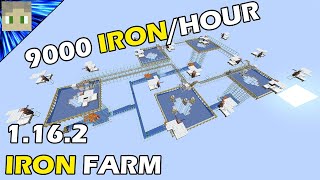 Gnembons 9000 IronHour 1162118 Iron Farm  Block By Block Tutorial [upl. by Faust]