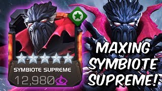 5 Star Rank 5 Symbiote Supreme Rank Up amp Gameplay  Marvel Contest Of Champions [upl. by Auoz840]