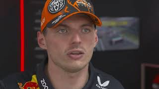 quotBad callsquot Max Verstappen PostRace Interview  F1 Hungary Grand Prix [upl. by Reifel517]