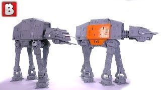 LEGO ATAT and ATACT Minifigure Scale MOC Instructions Available Ultimate Star Wars MOC [upl. by Ward]