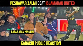 PESHAWAR ZALMI BEAT ISLAMABAD UNITED  ROAD PHATEEKH  SALMAN SAIF [upl. by Adirem]