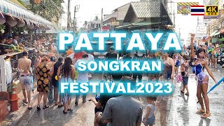 Songkran 2023 Water festival in Pattaya soi7 soi8 april 2023 Thailands wildest holiday partiesn [upl. by Freytag367]