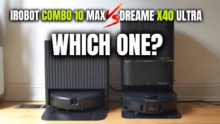 iRobot Combo 10 Max vs Dreame X40 Ultra  Why IROBOT cant COMPETE [upl. by Leumek]