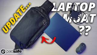 MENJAWAB quotMUAT LAPTOP GAKquot  UPDATE Pacsafe Vibe 325 Antitheft Sling Pack [upl. by Mclain753]