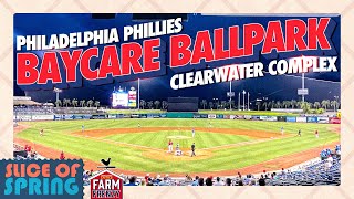 Baycare Ballpark  Phillies in Clearwater  Stadium Tour amp Review [upl. by Ynnatirb]