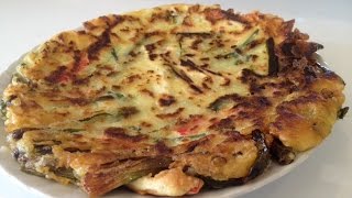 Koreański naleśnikPajeon [upl. by Nohtanoj]