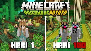 100 Hari di Minecraft Tapi DUNIA KENTANG BERACUN [upl. by Attwood]