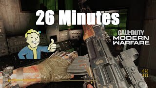 26 Minutes of Modded Fallout 4 Gameplay Modern Warfare [upl. by Mcconnell520]