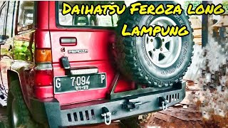 Daihatsu Feroza long SL Lampung modifikasi offroad Taft GT hilline Rocky bybmc [upl. by Marrin]