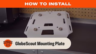 How to Install a GlobeScout Top Rack Mounting Plate on a Motorcycle [upl. by Hadwin]