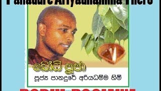 Bodhi Poojawa  Panadure Ariyadhamma Thero [upl. by Jacobah]