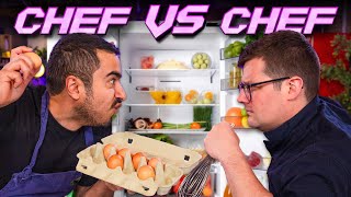 2 Chefs Cook from Another Chefs Fridge  Chef vs Chef Battle [upl. by Atteuqehs551]