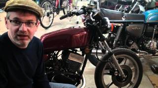 Adjust Cylinder Head Bolts Yamaha RD400  Tutorial Motorcycle [upl. by Nehte]