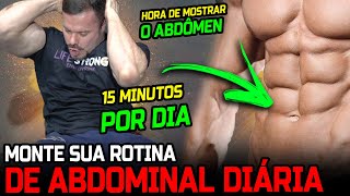 ABDOMINAIS EM CASA  APENAS 15 MINUTOS POR DIA [upl. by Manthei]