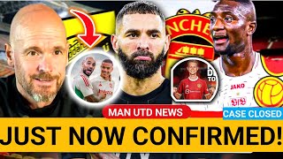 case closed benzema to man UTD decided✅ yoro dealPellistri move Man UTD transfer News utdplug [upl. by Norihs205]