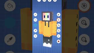 Use skin editor 3d to add youtuber skins💀 [upl. by Eitteb907]