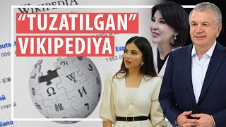 Vikipediya muharrirlari o‘zbek propagandasi vikipediya maqolalarini tozalagan [upl. by Nnayecats]