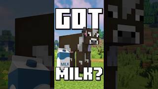 Minecraft Cows are LegenDAIRY 🐮 shorts [upl. by Boni839]