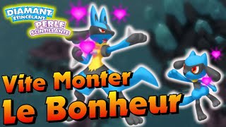 Pokémon DEPS  Monter rapidement le bonheur dun Pokémon  Tuto FR [upl. by Dlopoel419]