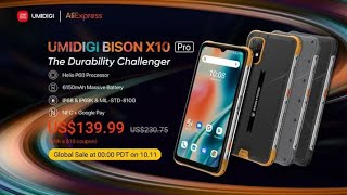 Umidigi Bison X10 Pro  Características Y Especificaciones  MovilTech TV [upl. by Hamachi]