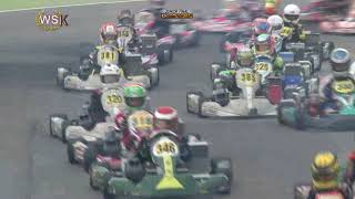 WSK FINAL CUP SERIES 2017 ROUND 2 JUNIOR FINAL [upl. by Elleiad]