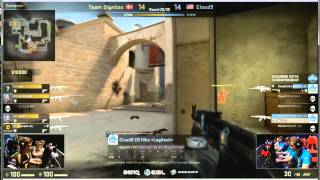 ESL One Cologne  Hikos clutch Cloud9 vs Dignitas [upl. by Morse]