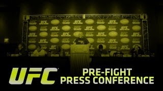 UFC 163 Aldo vs Korean Zombie PreFight Press Conference [upl. by Udela]