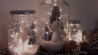 Déco de Noël DIY  Bocaux lumineux [upl. by Tymes]