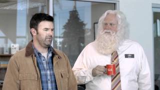 Santa Chevy Commercial  St Nicks Mug  with the DeerFish Hunter Guy [upl. by Peg]