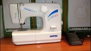 sewing machine lifetec lt 10964 [upl. by Salb882]