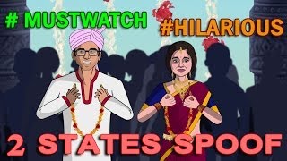 2 STATES SPOOF  SHUDH DESI ENDINGS [upl. by Arimat]