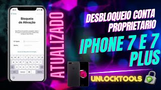 Desbloqueio Iphone 7 e 7 Plus conta do proprietário atualizado [upl. by Meier766]