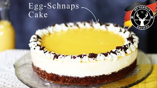 German Egg Liqueur Cake  Egg Schnaps Cake Recipe ✪ MyGermanRecipes [upl. by Furlani]