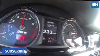 811 HP Audi RS6 50 TFSI MTM C6 292 kmh FAST Acceleration [upl. by Debee]