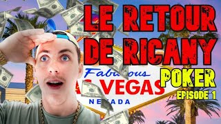 RICANY A VEGAS  POKER VLOG  Episode 1 [upl. by Ailelc564]