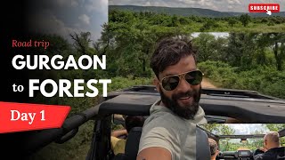 Convertible Thar दो बूढ़े एक जवान Road Trip roadtrip travel travelvlog forest safari [upl. by Ibrab883]