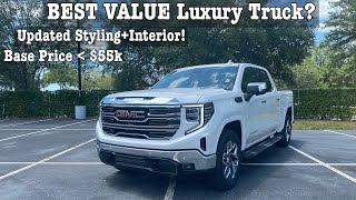 2022 GMC Sierra SLT Refreshed TEST DRIVEFULL REVIEW [upl. by Lissner]