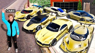 Collecting QUADRILLIONAIRE CARS In GTA 5 Mods [upl. by Shela]