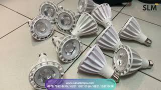 Lampu PAR30 LED 15 Watt COB Putih dan Warmwhite [upl. by Anadroj]