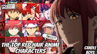 Exploring the Best RedHaired Anime Characters [upl. by Ilecara]