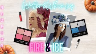 Redecor Fire and Ice makeup challenge [upl. by Yednil]