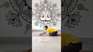 How to do a child pose stretchYoga for Back Pain Relief pranayama yogapractice [upl. by Jahdiel]