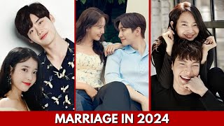 TOP KOREAN ACTOR WHO ARE SET TO GET MARRIED IN 2024  kdrama kpop marriage [upl. by Nnayd]