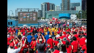 2019 Canada Day Drumming Celebration Highlights [upl. by Ecart368]